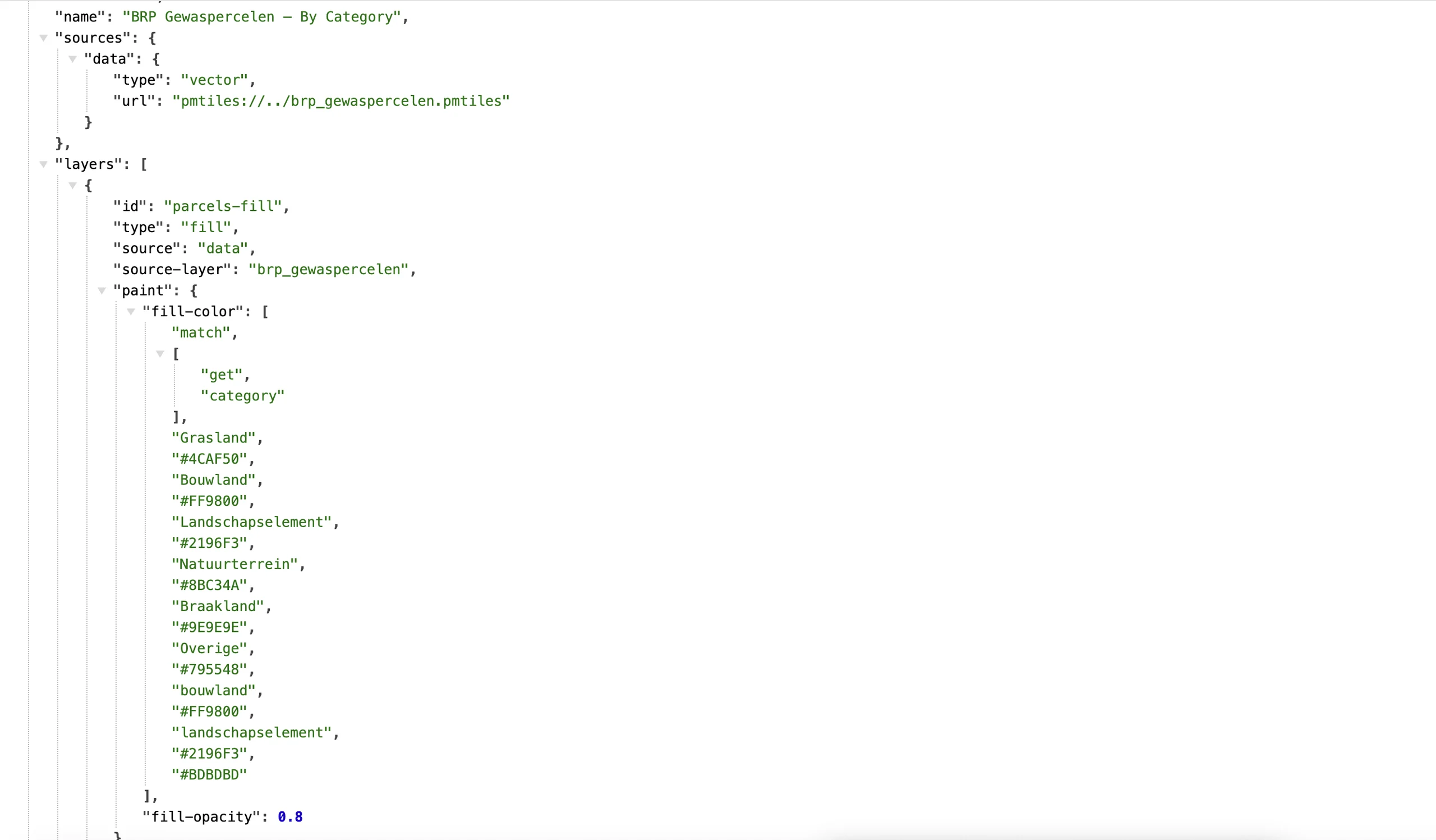 Mapbox style JSON example